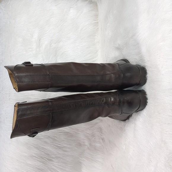 Frye Molly Button Riding Boot Tall 8 - Picture 4 of 12